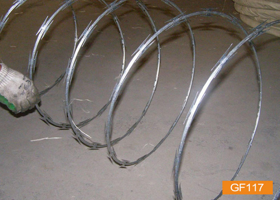 Industry Grade Galvanized Razor Barbed Wire 2.5mm