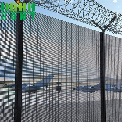 Clear View Hdg Security Steel Fence Anti Climb Mesh Perimeter 358