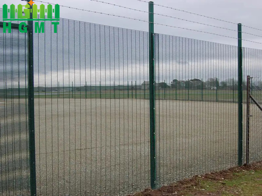 Clear View Hdg Security Steel Fence Anti Climb Mesh Perimeter 358