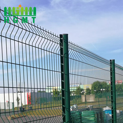 Home Outdoor 3d Curved Welded Wire V Mesh Security Fencing