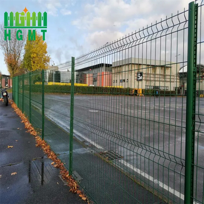 Home Outdoor 3d Curved Welded Wire V Mesh Security Fencing