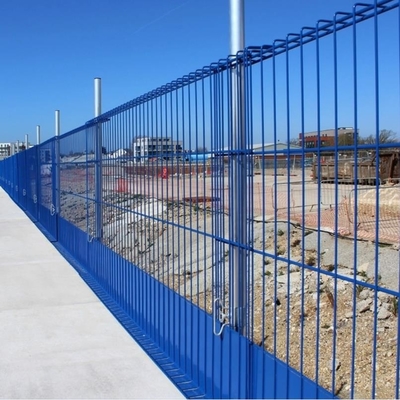 L2.5m 656 Double Wire Welded Fence Heavy Gauge Wire Fencing