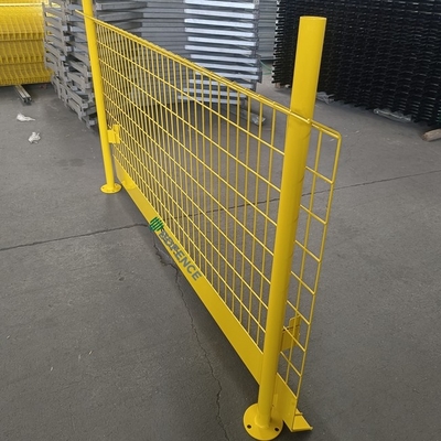 Hot Dip Galvanized 8 Ft Metal Gate Posts Iso14001