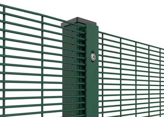Q195 Steel 2997mm Anti Climb Security Fencing Clearvu Invisible Wall