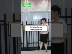 관형 강철 울타리