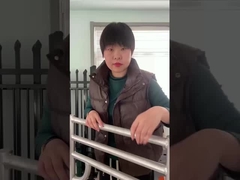 필드 4 레일 소 가축 야드 패널 핫 덤프 밸런화