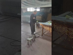 진열제품의 가루로 덮기 전에 가루화제품의 가루화 및 가루화