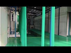 Q195 강철 3000mm 분말 코팅된 등반 방지 보안 펜싱 기둥