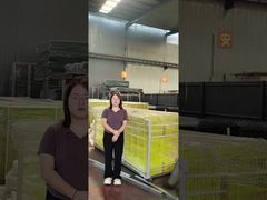 로고 커스터링 된 에지 보호 장벽 폴리 에스테르 분말 코팅